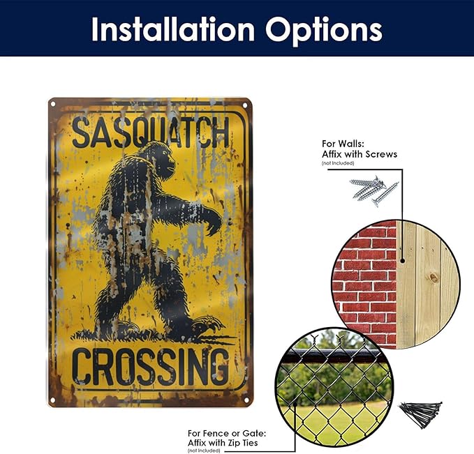 Retro Funny Metal Tin Sign - Image 9