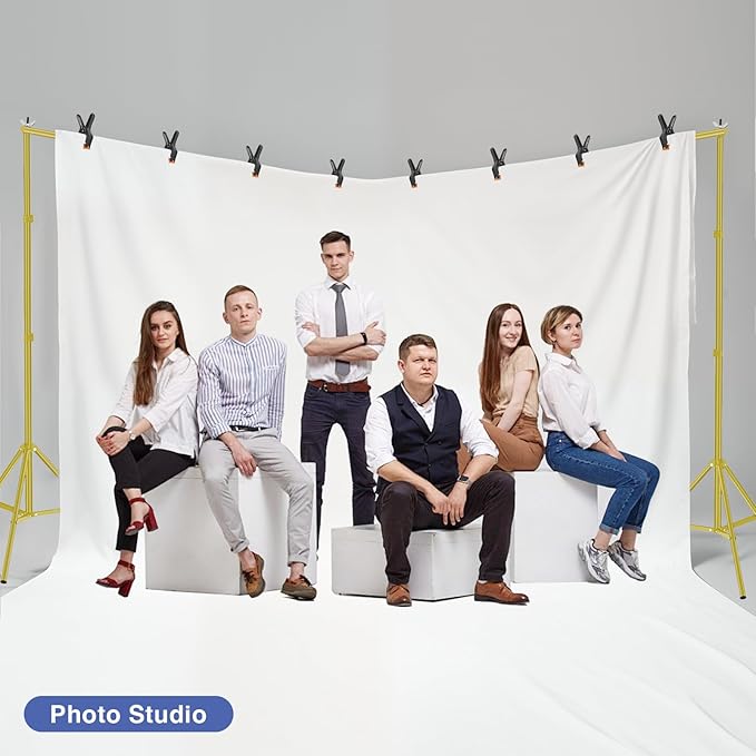 EMART Backdrop Stand, 20x7ft Large Adjustable Background Support System - Image 5