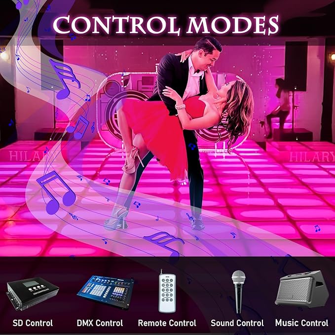 Dance Floor Stage Lights-Tempered Glass - Image 3