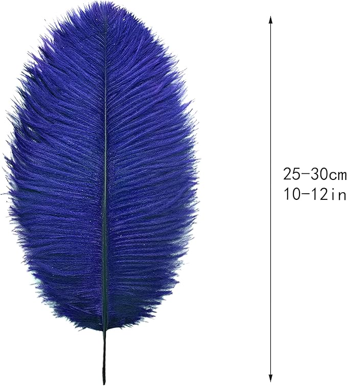 Ballinger Royal Blue Ostrich Feathers - Image 3