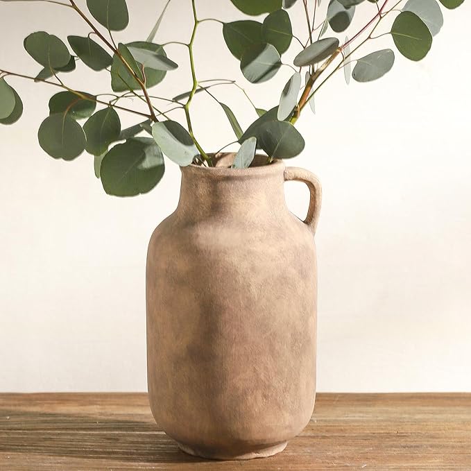 Ceramic Flower Vase Home Decor by VanseliaHome