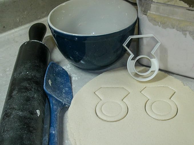 BRIDAL SHOWER ENGAGEMENT WEDDING COOKIE CUTTER SET OF 4 MADE IN USA - Image 3