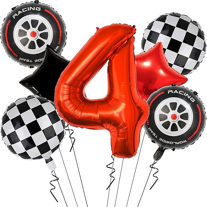 Race Car Birthday Decorations by Unknown