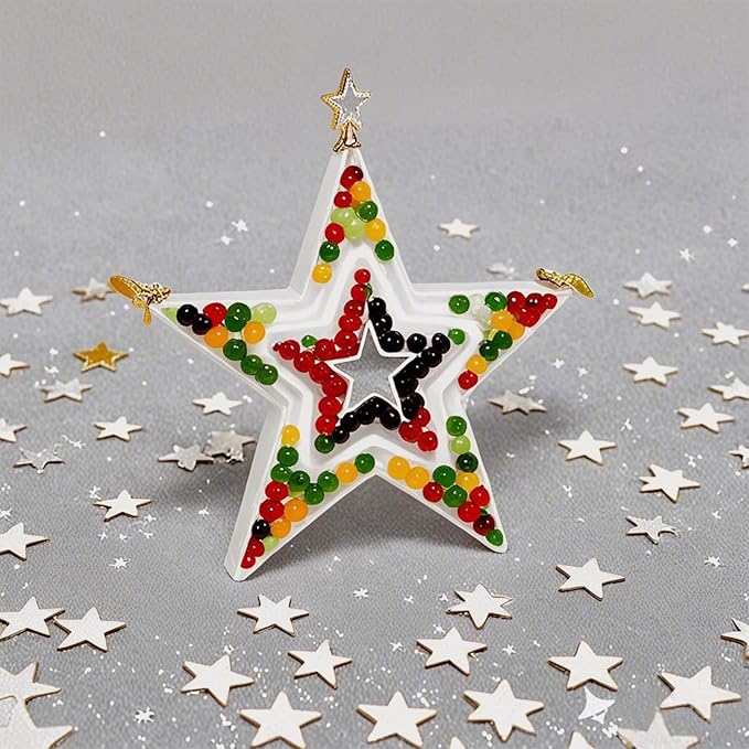 Silver Star Confetti - 60g Metallic Shine Stars Table Confetti - Image 3