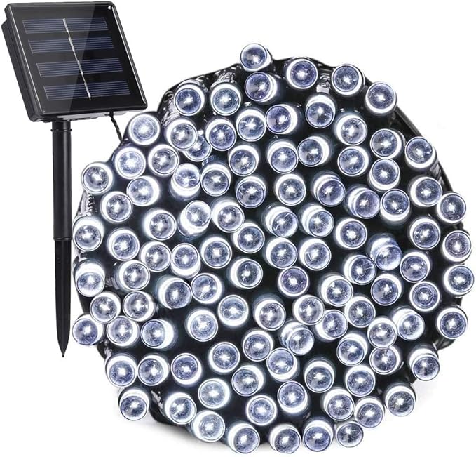 Toodour Solar Christmas Lights, 72ft 200 LED 8 Modes Outdoor Christmas String by Toodour