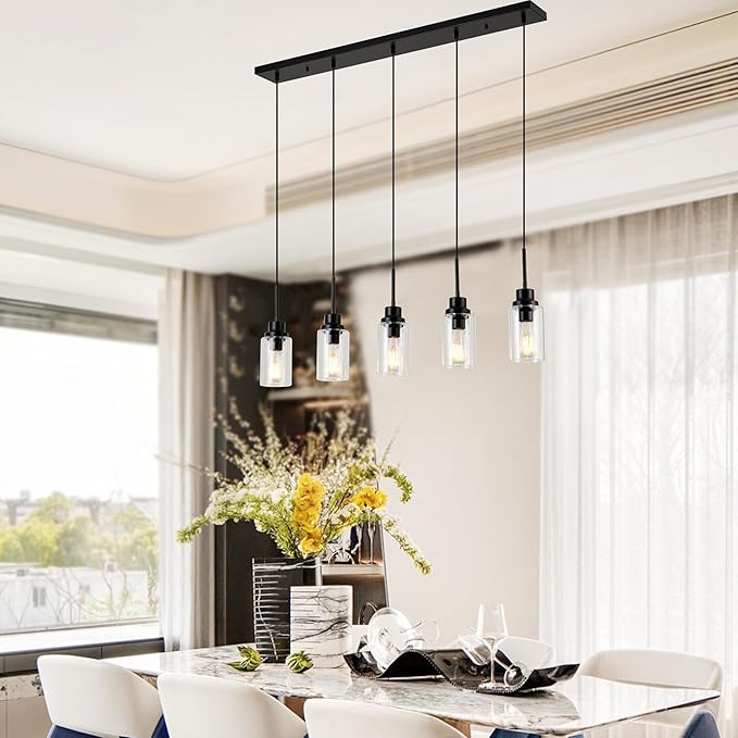 Black Dimmable Pendant Lighting - Image 9