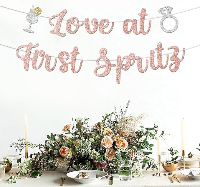 Love At First Spritz Wedding Banner - Image 7