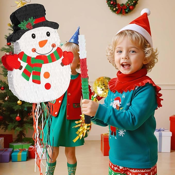 WERNNSAI Christmas Snowman Pinata - Image 6