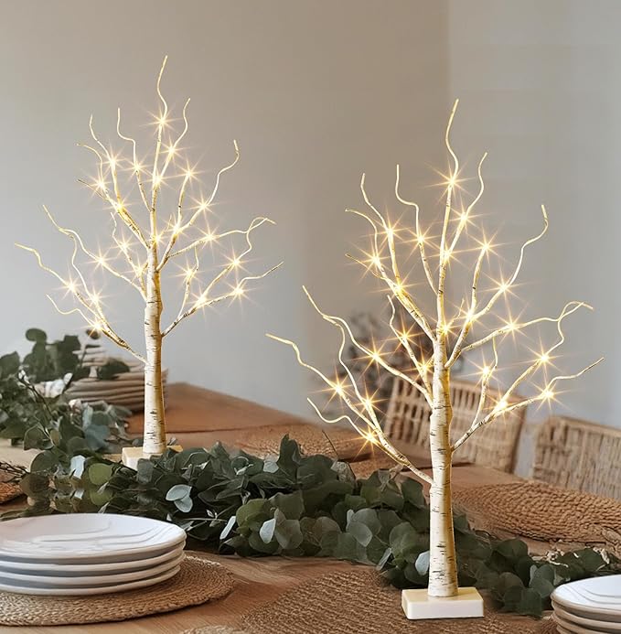 EAMBRITE Lighted Birch Tree Christmas Decorations Indoor - Image 3