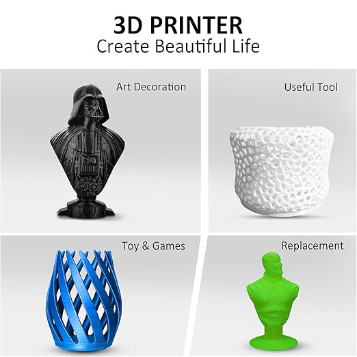 GIANTARM 3D Printer Filament, 1Kg Spool, 1.75mm Dimension Accuracy +/- 0.03mm - Image 6