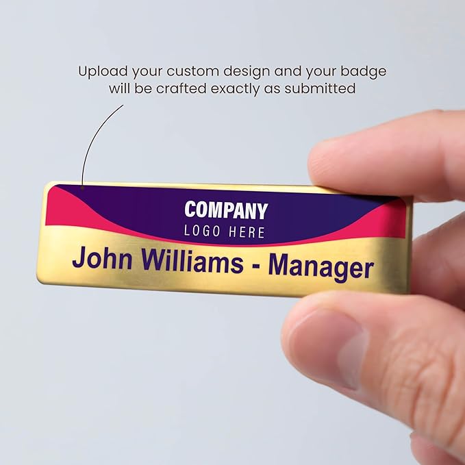 Personalized Name Tag Badges Identification Customized - Image 2