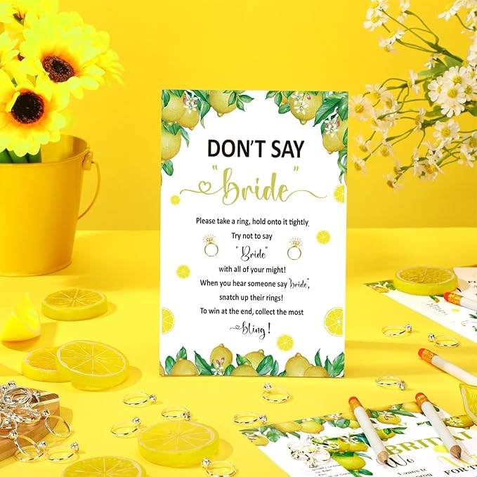 Estune 331 Pcs Bridal Shower Games Supplies, 5 Sets 250 Pcs Wedding Cards 1 Put - Image 2