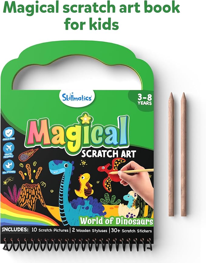 Skillmatics Scratch Art Book for Kids - Image 3