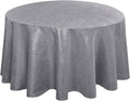 Hiasan Table Cloth Round Linen Tablecloth 120 Inch by Hiasan