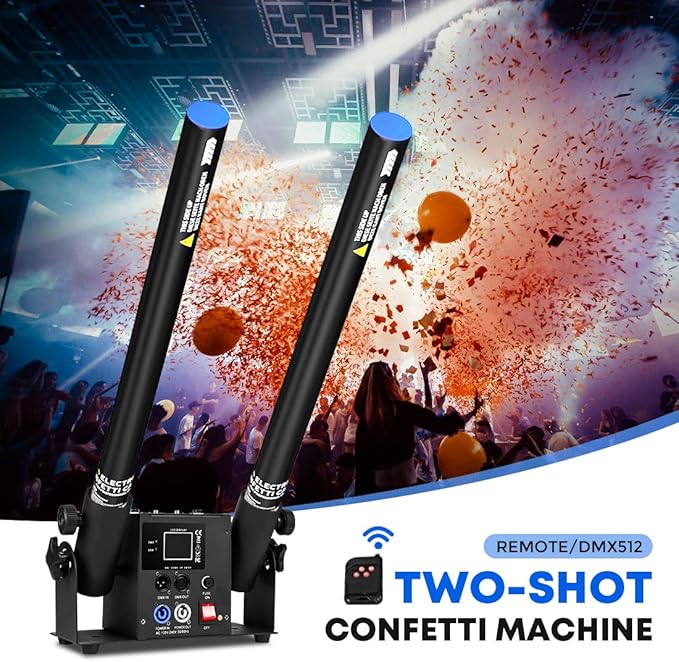 Professional Confetti Launcher Cannon Machine, Confetti Blower Machine Confetti - Image 2