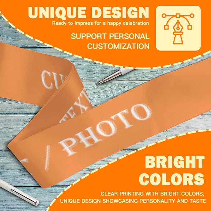 Custom Sash, Personalized Birthday Sash - Image 4