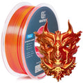 Geeetech Silk PLA Filament 1.75mm Silk Dual Color Filament, Coextrusion by GEEETECH