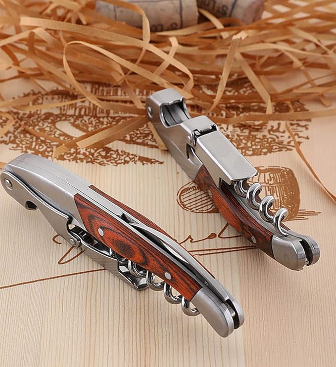 Professional Waiter Corkscrew Wine Key - Image 4