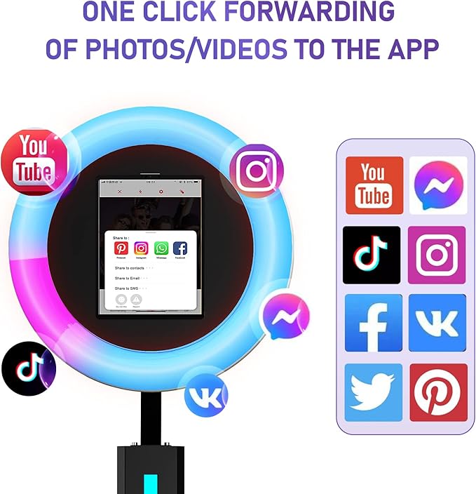 HARZHI Portable Photo Booth Compatible - Image 5