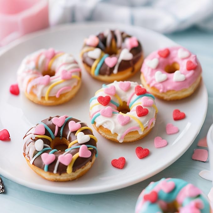 Edible Heart Sprinkles, Sugar Sprinkles - Image 6