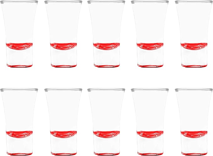 DISCOUNT PROMOS 2 oz. Lord Shooter Etched Shot Glasses, 10 pack, 21st Birthday by DISCOUNTPROMOS