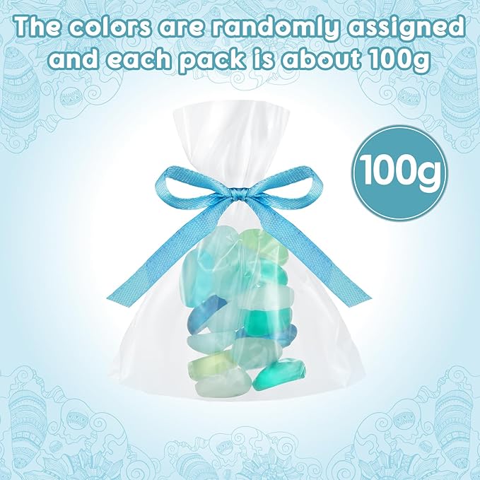 200g Sea Glass Soap Decor Seashell Decorative Soaps - Image 3