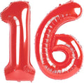 Red Number 16 by Upgesy