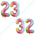 GOER Number 23 Balloons for 23rd Birthday Party Decorations, 42 Inch Jumbo Foil by GOER