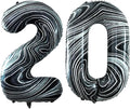 GOER Number 20 Balloons for 20th Birthday Party Decorations, 42 Inch Jumbo Foil by GOER