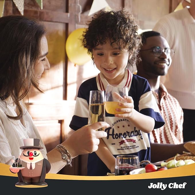 JOLLY CHEF 36 Pack Stemless Plastic Champagne Flutes 9 oz, Crystal Clear - Image 7