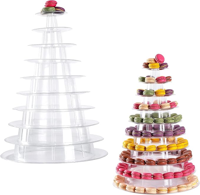 Macaron Tower Stand 10 Tier 4" by HQCHOOSE