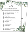Eucalyptus Bridal Shower Game Cards by HOME