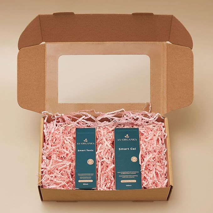 1 LB Pink Crinkle Cut Paper Shred Filler Great - Image 3