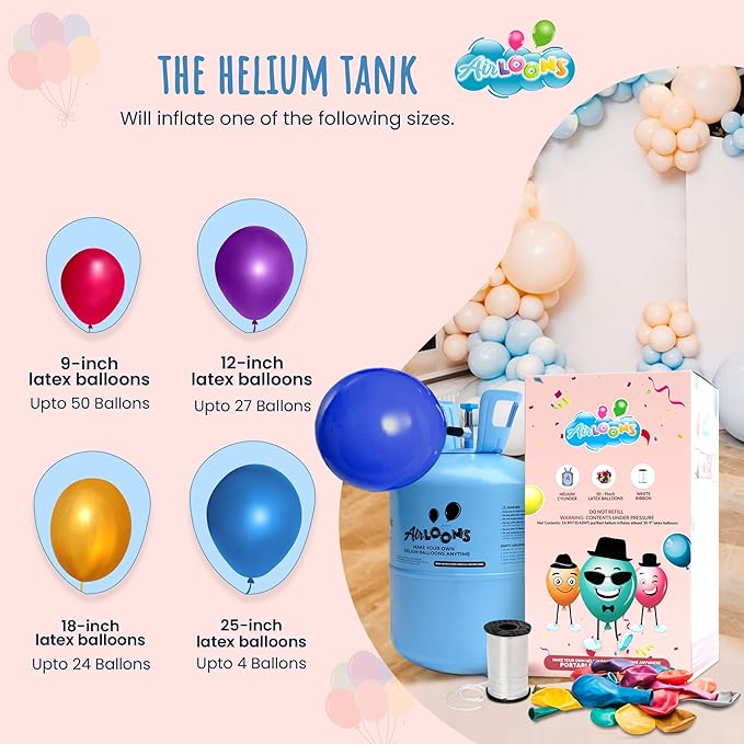 Airloons Helium Balloon Kit - Image 2