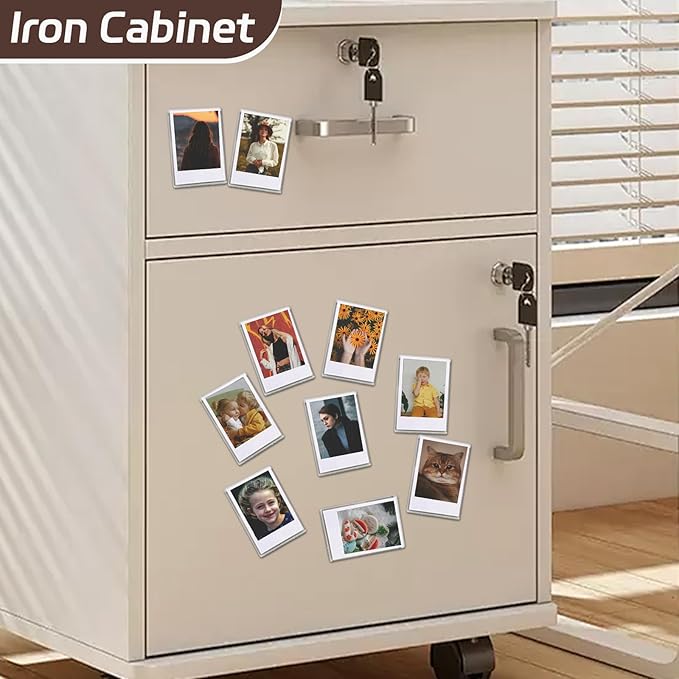 10Pack Magnetic Mini 2x3 Acrylic Picture Frames, Refrigerator Photo Frame - Image 4