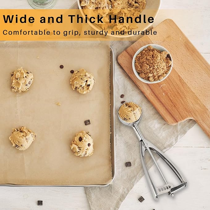 2 Tablespoon Cookie Scoop, Size #40/2 Tbsp Cookie Scoops - Image 6