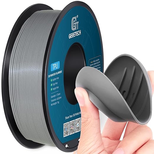 Geeetech TPU Filament 1.75mm – 95A Flexible 3D Printer Filament by GEEETECH