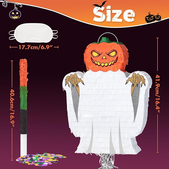 WERNNSAI Halloween Ghost Pinata - Image 4