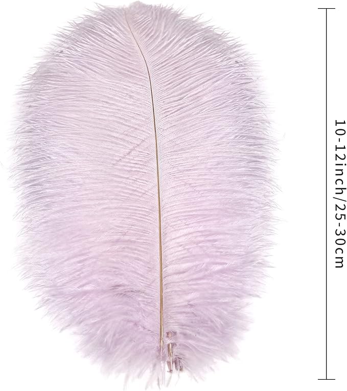 Ballinger Light Purple Ostrich Feathers - Image 3