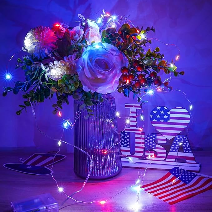 Christmas Fairy Lights Decorations, Waterproof 16FT 50 LED String Light Indoor - Image 3