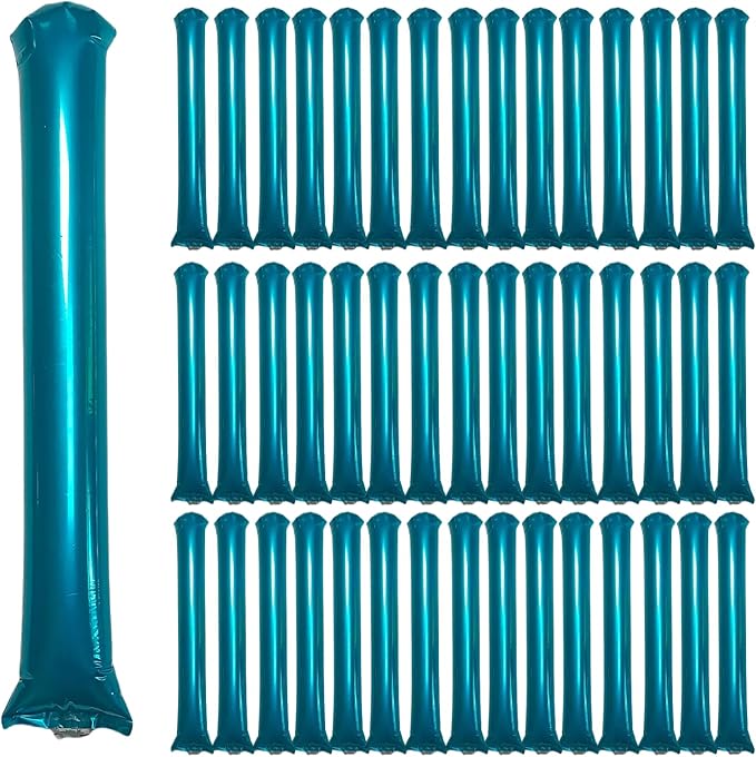 48pcs Round Head Boom Sticks Thunder Sticks Cheering Sticks Team Spirit Plastic by ROSEBB