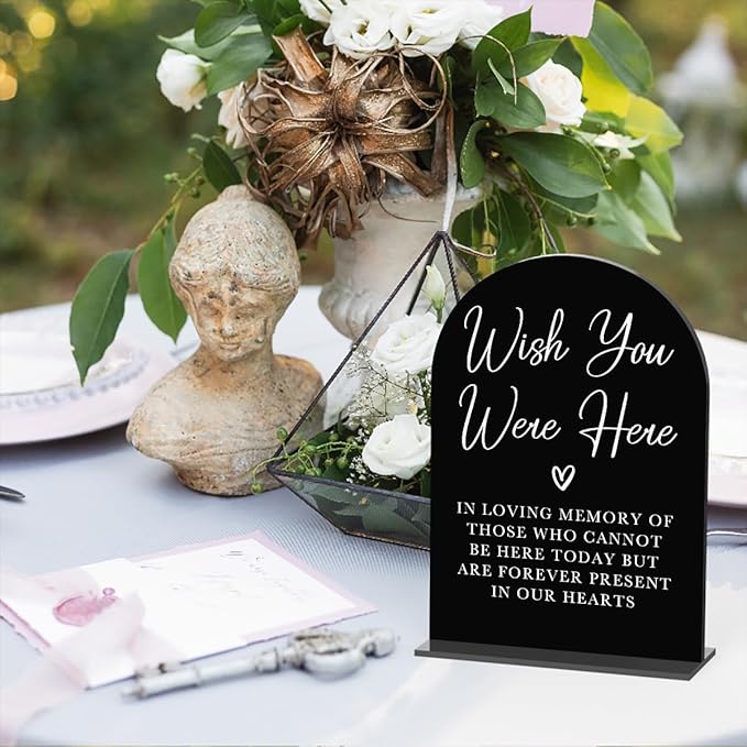Acrylic Wedding Sign Wedding Signs - Image 3