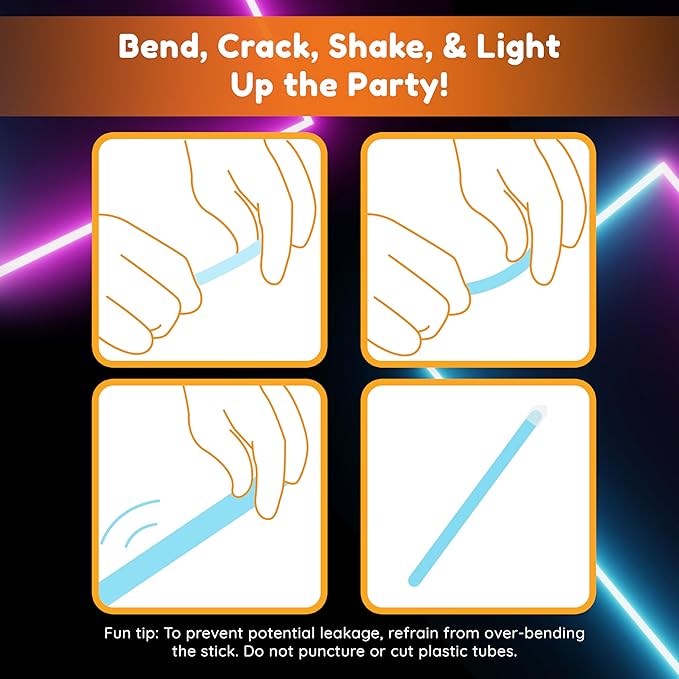 Glow Fever Glow in The Dark Sticks - Image 7