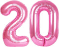 number pink 20 balloon by Upgesy