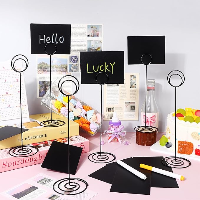 30 Pack Mini Chalkboard Signs 4"x3" Small Chalkboard Label - Image 3