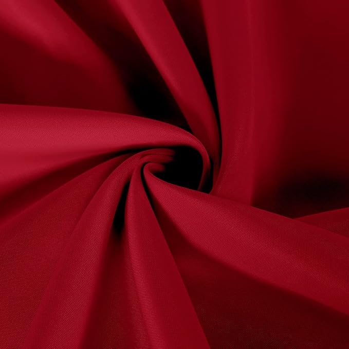 sancua 2 Pack Red Tablecloth 54 x 54 Inch, Stain and Wrinkle Resistant Square - Image 6