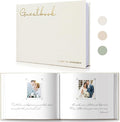 Elegant Linen Wedding Guset Book by WeddingGiftsWedding