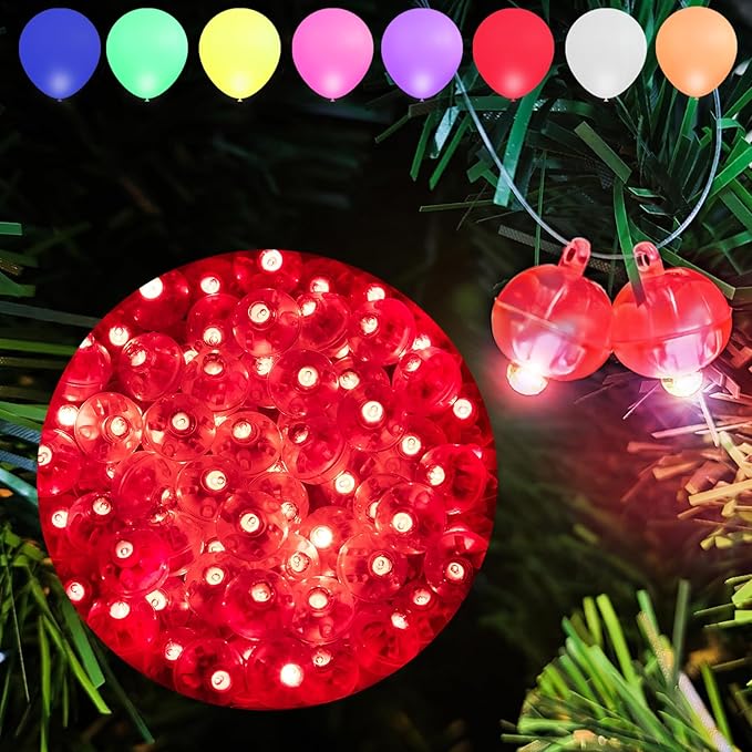 Aogist 100pcs Red Mini Lights by Aogist