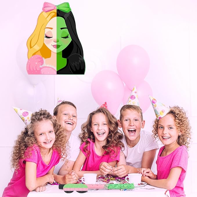 Kasyat Witch Princess Piñata Party Game Set Halloween Witch Piñata - Image 7
