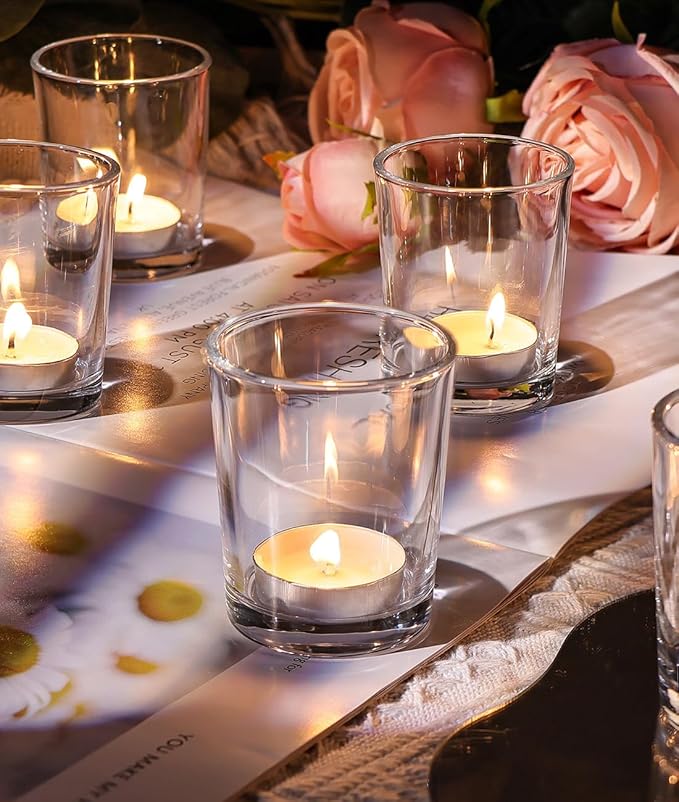 Letine 36-Pack Votive Candle Holders - Image 5